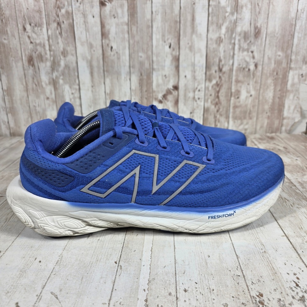 New Balance Fresh Foam X More v4 Mens Blue Running Shoes MMORBL4 Size 11.5-12A